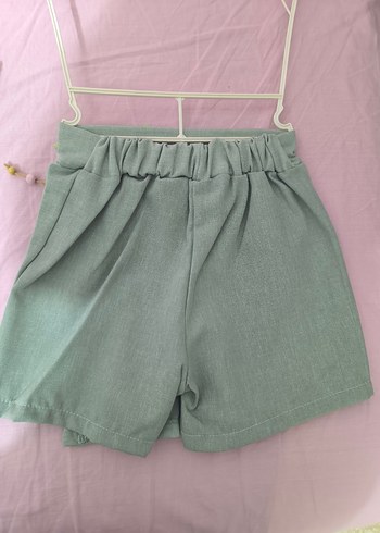 kız çocuk etek şortlu takım - Görsel 6