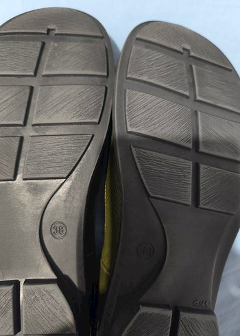 Tokalı Haki Kadın yazlık ayakkabi - Görsel 5