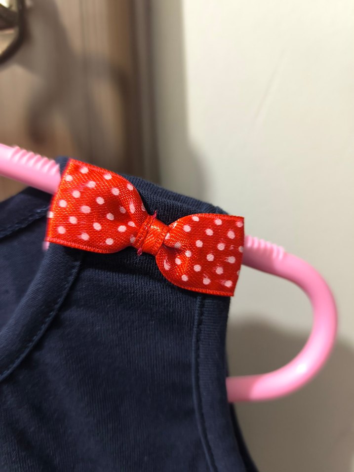 Kız Çocuk Tavşan Desenli Pamuklu Elbise - Görsel 3