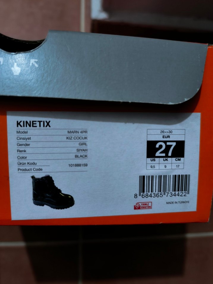 Kızlar için Mor Tokalı Gotik Kauçuk Bot - Görsel 3