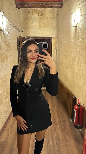 Zara blazer elbise