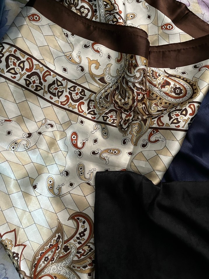 Gri  Eşarp - Görsel 4