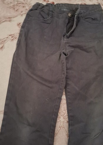 Gri Erkek Çocuk Kot Pantolon - Görsel 5