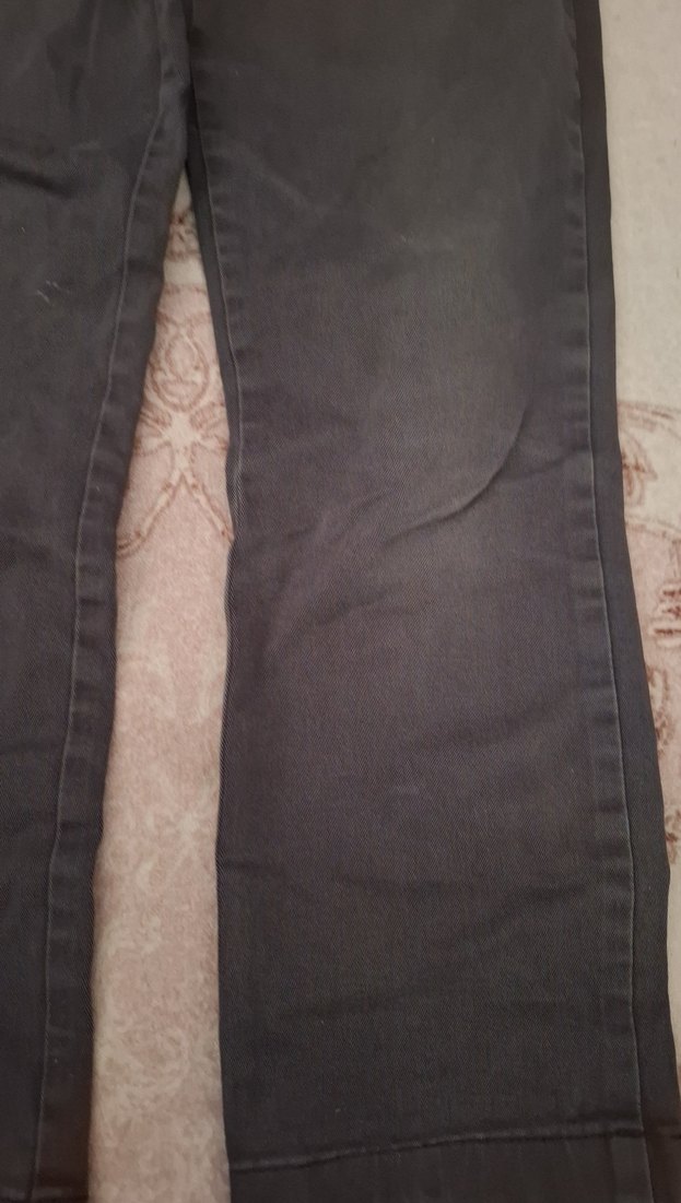 Gri Erkek Çocuk Kot Pantolon - Görsel 4