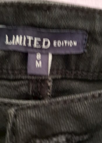 Kadın Siyah Dar Kesim Kot Pantolon - Görsel 8