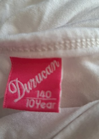 Beyaz Tunik, Kısa Kollu, - Görsel 10