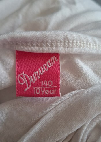 Beyaz Tunik, Kısa Kollu, - Görsel 9