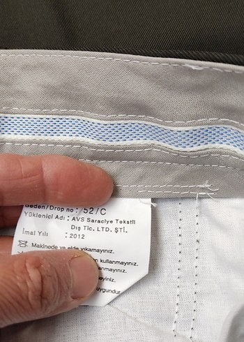 Erkek Pantolon - Görsel 2