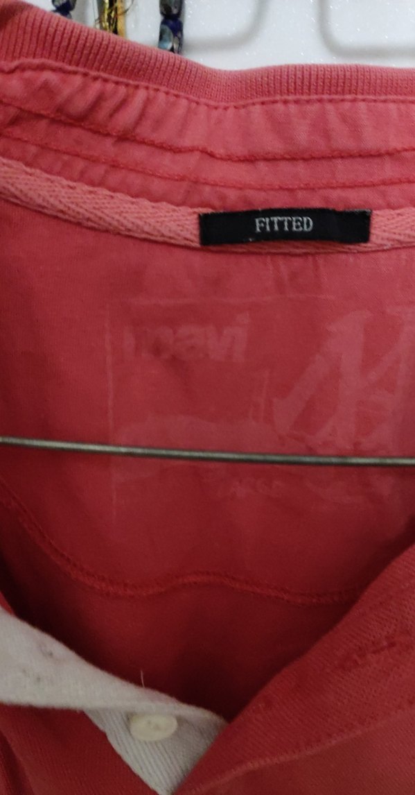 Kırmızı Erkek Polo Yaka Tişört - Görsel 2