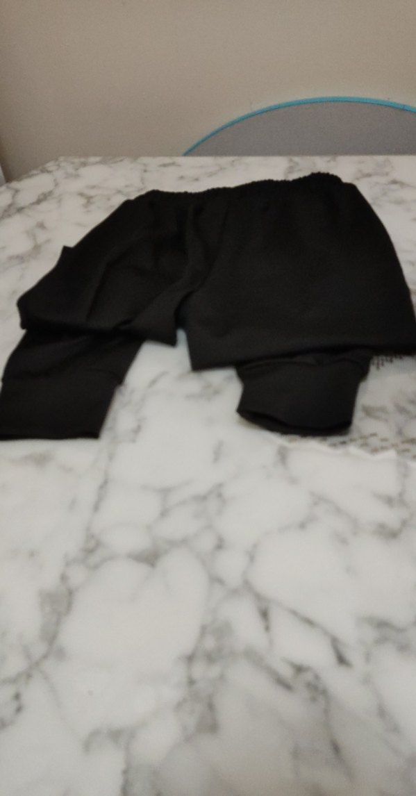 Siyah Erkek lastikli pantolon Sweatpants - Görsel 3