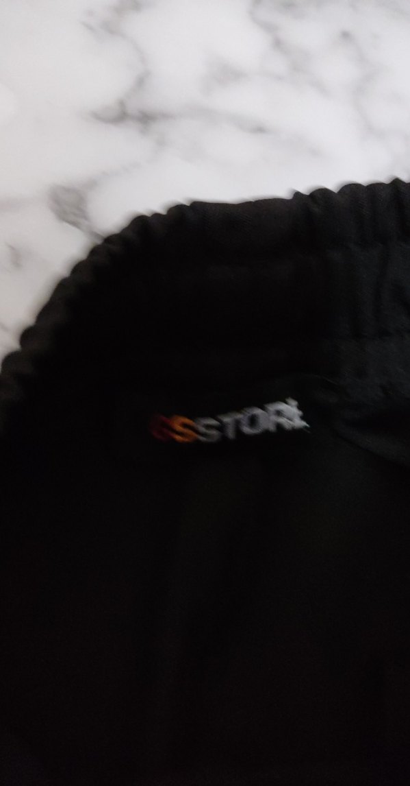 Siyah Erkek lastikli pantolon Sweatpants - Görsel 2