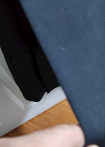 Siyah  Kumaş Pantolon - Görsel 3