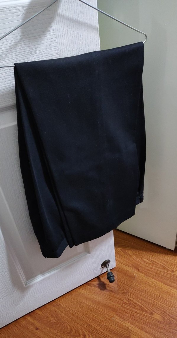 Siyah  Kumaş Pantolon - Görsel 2