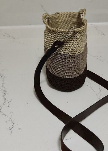 Bohem Tarz el Örgü Kadın Çanta - Görsel 2