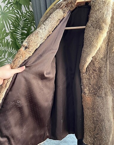 universal Beden camel Renk Orjinal kürk