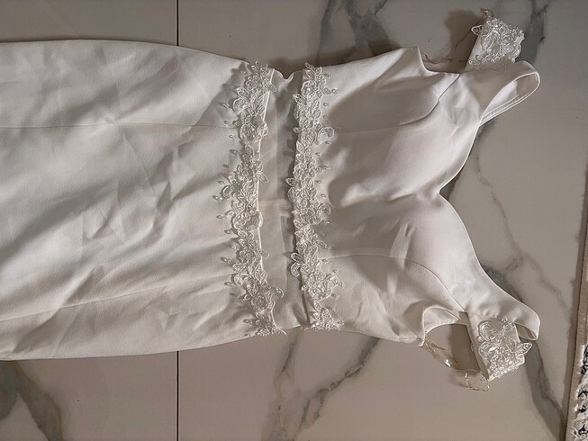 Beyaz elbise - Görsel 3