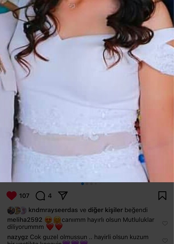 Beyaz elbise - Görsel 2