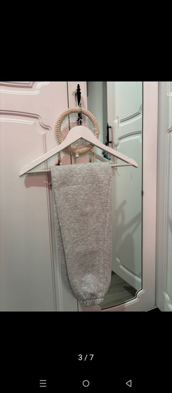 pembe ve gri Eşofman - Görsel 3