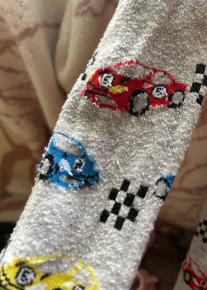 ARABALI KÜLOTLU ERKEK ÇOCUK ÇORAP - Görsel 2