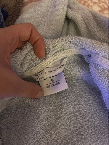 KARACA HOME 2-4 YAŞ ERKEK ÇOCUK HAVLU BORNOZ - Görsel 2