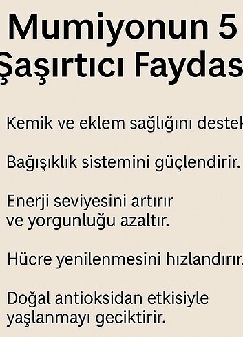 ALTAY VE HİMALAYA DAĞLARİNDAN DOĞAL MUMİYO(SHİLAJİT) TÜRKİYE'DE - Görsel 3