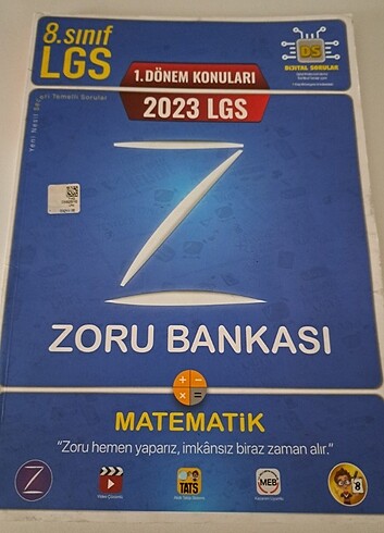 8. SINIF LGS ZORU BANKASI MATEMATİK TEST KİTABI