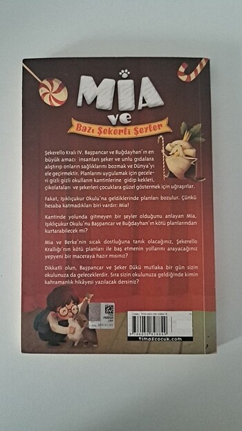Mia ve Bazı Şekerli Şeyler çocuk kitabı