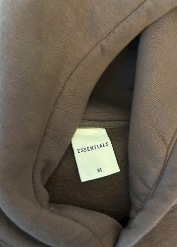 Diğer Kahverengi Kapüşonlu Salaş Sweatshirt
