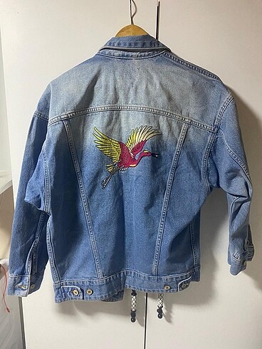 Kadın kot ceket - Görsel 2