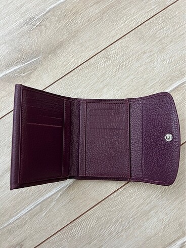Mor Polo cüzdan - Görsel 5