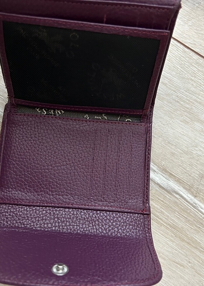 Mor Polo cüzdan - Görsel 3