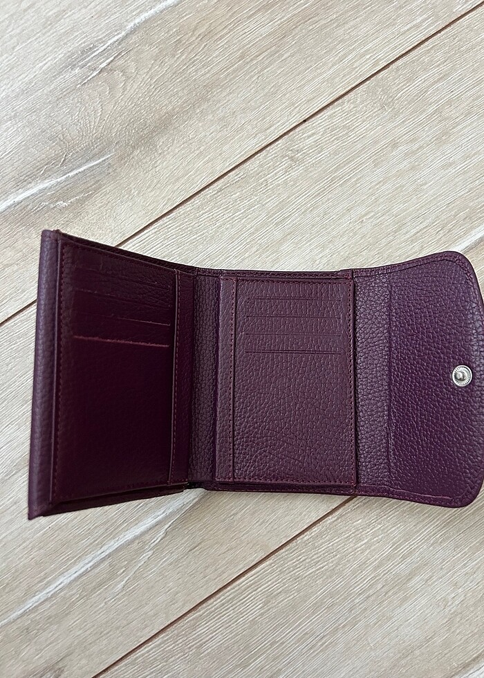 Mor Polo cüzdan - Görsel 5