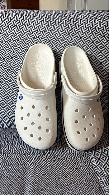 Crocs beyaz terlik 46-47