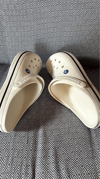 Crocs beyaz terlik 46-47 - Görsel 5
