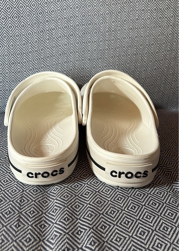 Crocs beyaz terlik 46-47 - Görsel 3
