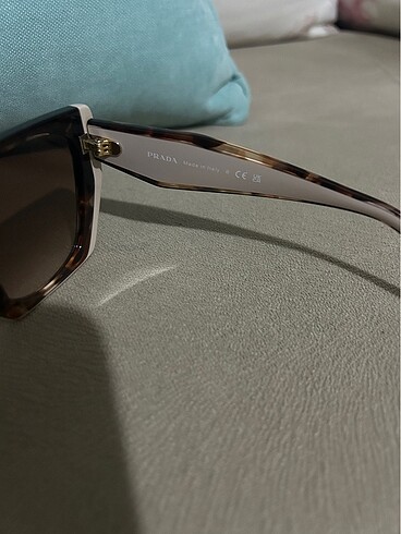 Prada kahverengi gözlük - Görsel 6
