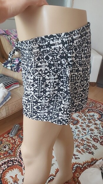 l Beden siyah Renk Mini şort