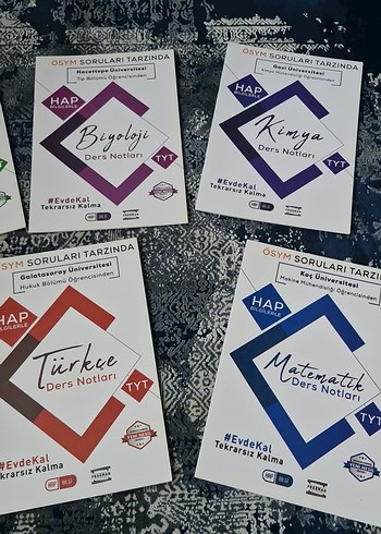 HAP BİLGİ TYT Ders Notları Seti Tarih, Biyoloji ve diğerleri - Görsel 3
