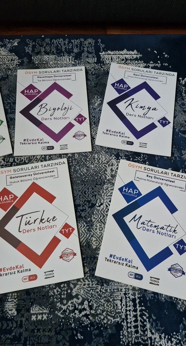 HAP BİLGİ TYT Ders Notları Seti Tarih, Biyoloji ve diğerleri - Görsel 3