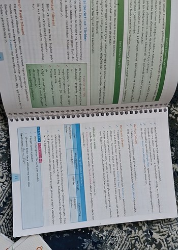 TYT-AYT Tarih Destek Defterim- ens yayınları - Görsel 5