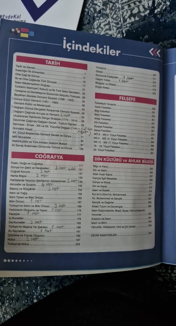 APOTEMİ YAYINLARI- TYT Sosyal Bilimler Soru Bankası - Görsel 3
