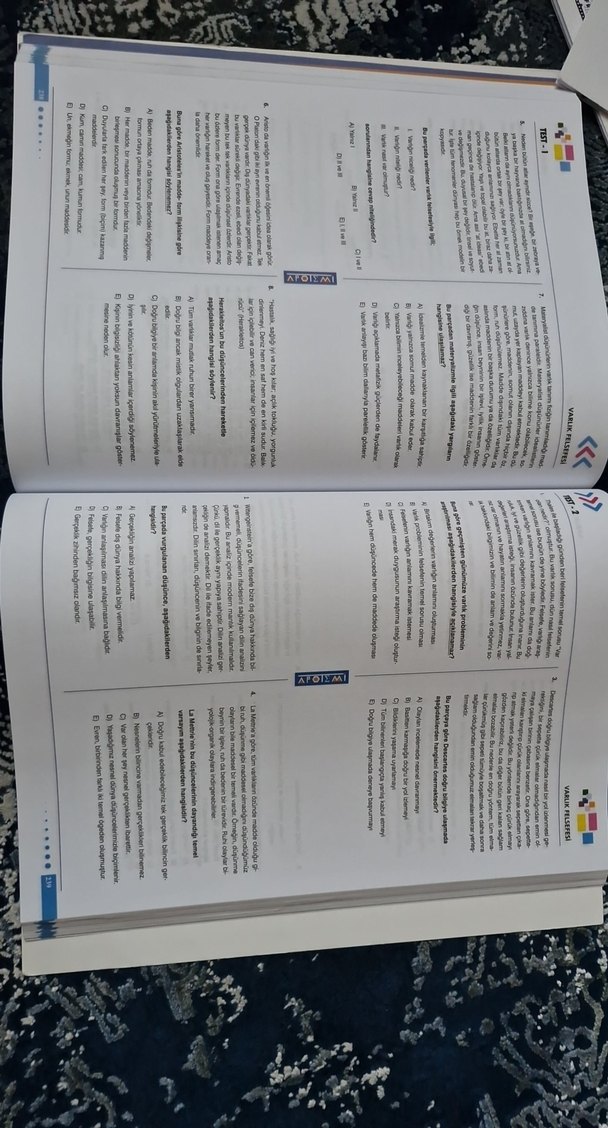 APOTEMİ YAYINLARI- TYT Sosyal Bilimler Soru Bankası - Görsel 5