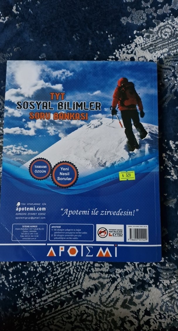 APOTEMİ YAYINLARI- TYT Sosyal Bilimler Soru Bankası - Görsel 2