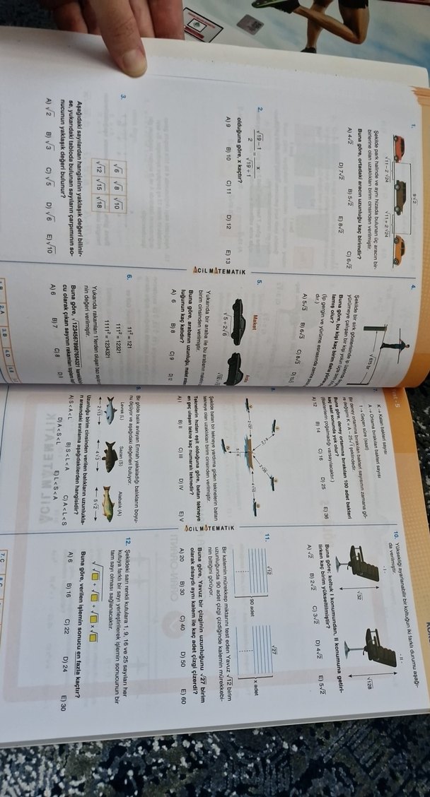 ACİL YAYINLARI- Matematiğin İlacı TYT Soru Bankası - Görsel 4
