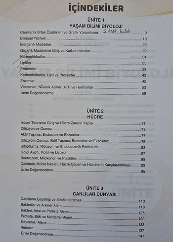 BİYOTİK YAYINLARI- TYT Biyoloji Soru Bankası - Görsel 8