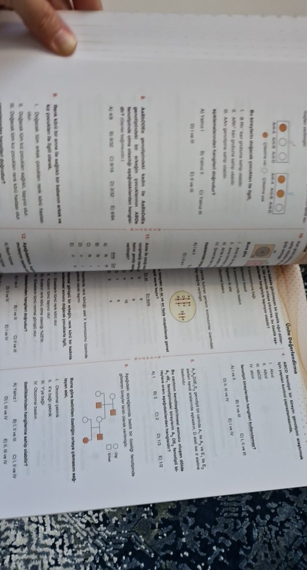 BİYOTİK YAYINLARI- TYT Biyoloji Soru Bankası - Görsel 3