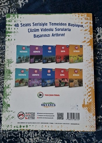 OKYANUS- TYT Kimya 40 Seans Soru Bankası - Görsel 2