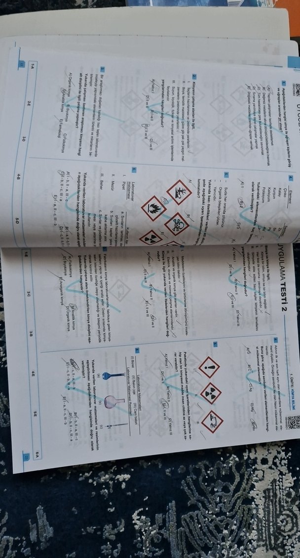 OKYANUS- TYT Kimya 40 Seans Soru Bankası - Görsel 5