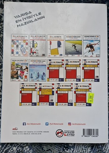 ACİL YAYINLARI- Geometrinin İlacı TYT-AYT Soru Bankası - Görsel 2