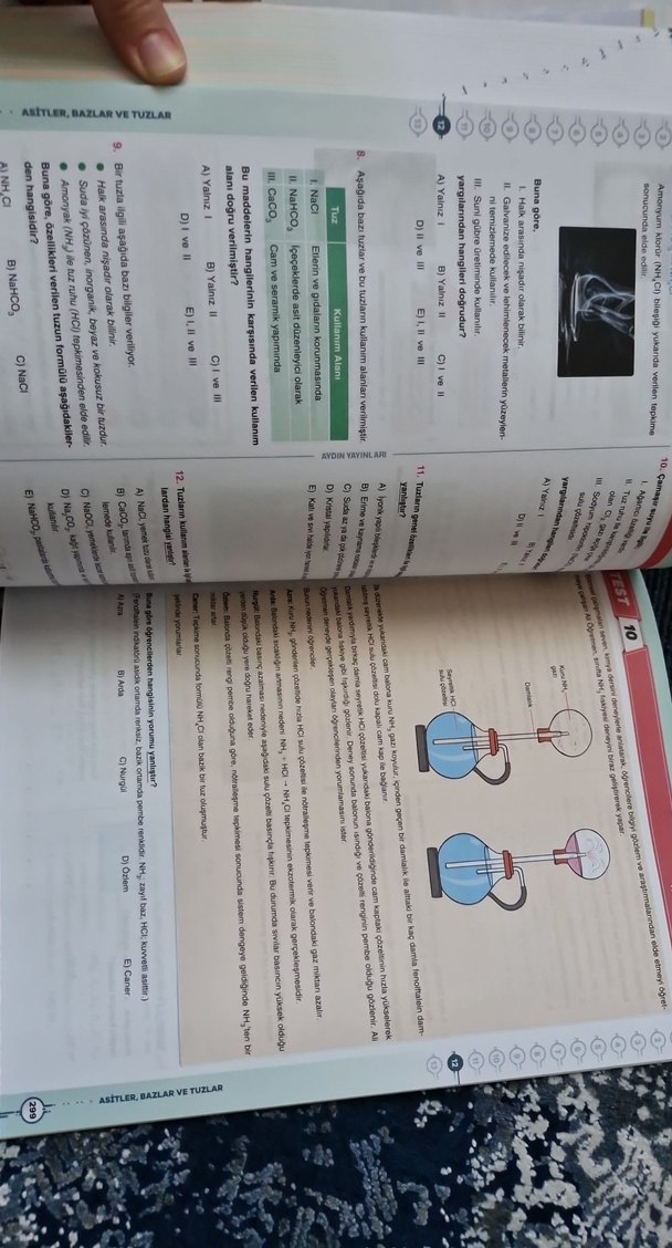 TYT Kimya Soru Bankası - Aydın Yayınları - Görsel 5